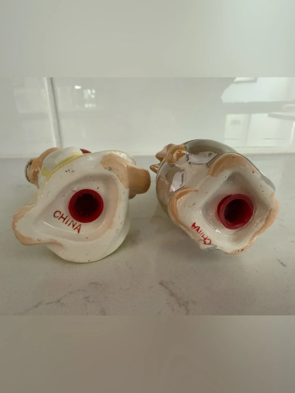 Ceramic Bunny Salt and Pepper Shaker Set
